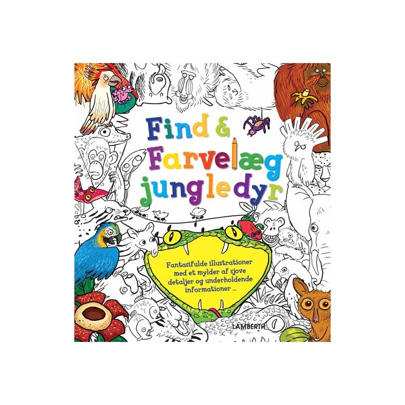 Find og farvelg jungledyr