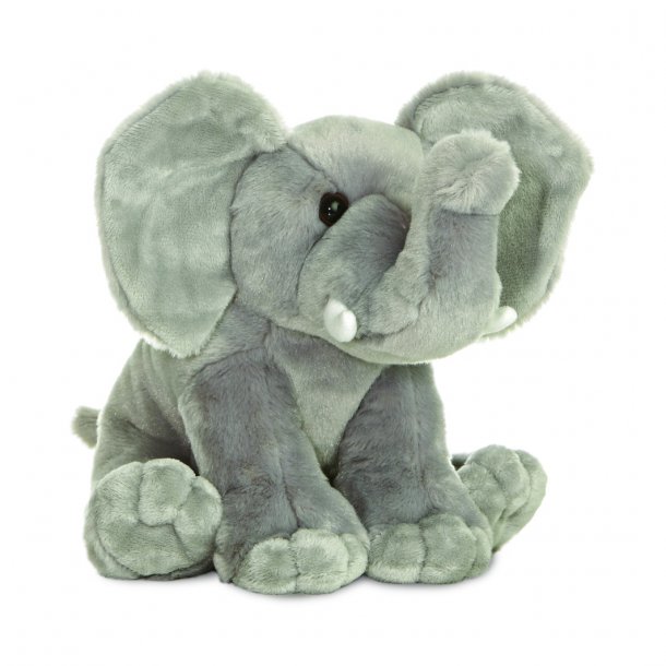 Elefant plysdyr, siddende