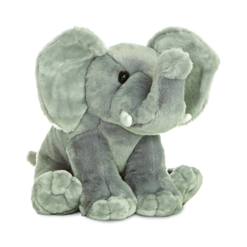 Elefant plysdyr, siddende