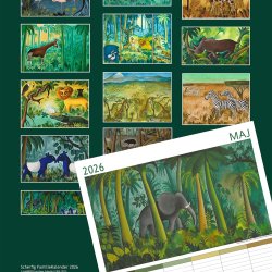 Hans Scherfig familiekalender 2026