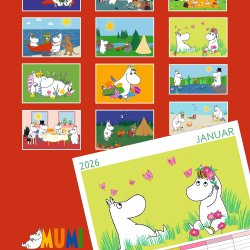 Mumi familiekalender 2026