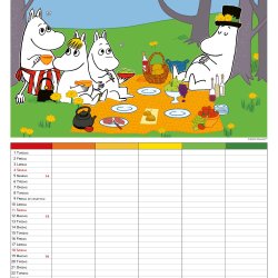 Mumi familiekalender 2027