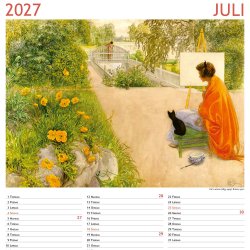 Carl Larsson kalender 2027
