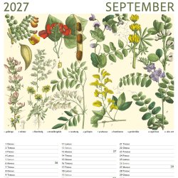 Natur - Flora kalender 2027