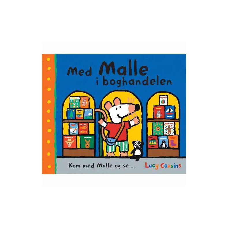Med Malle i boghandelen