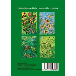 Gaveske med dobbeltkort