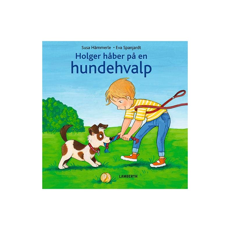 Holger hber p en hundehvalp