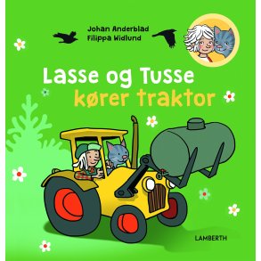 Lasse og Tusse k�rer traktor
