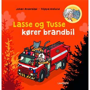 Lasse og Tusse k�rer brandbil
