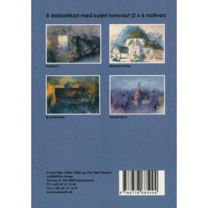 Gaveske med dobbeltkort