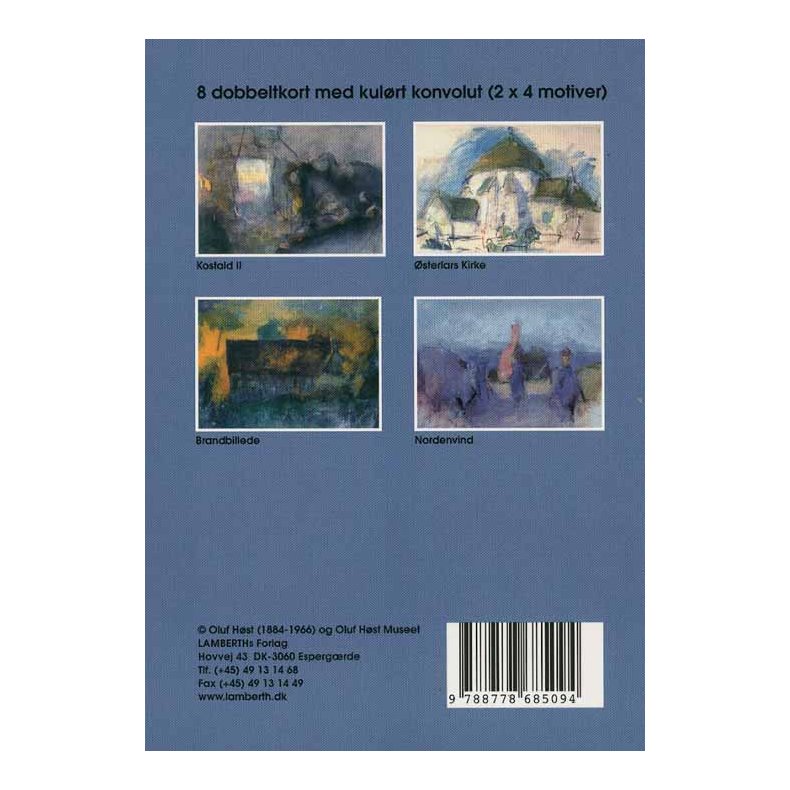 Gaveske med dobbeltkort