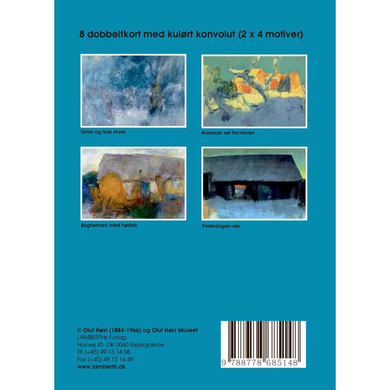 Gaveske med dobbeltkort