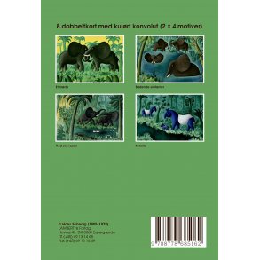 Gaveske med dobbeltkort