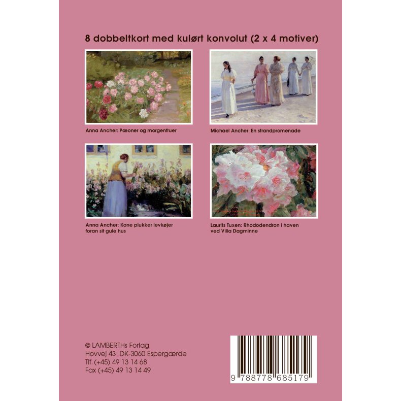 Gaveske med dobbeltkort