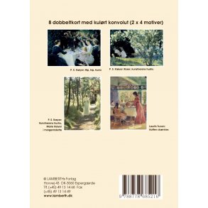 Gaveske med dobbeltkort