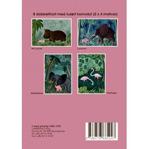 Gaveske med dobbeltkort