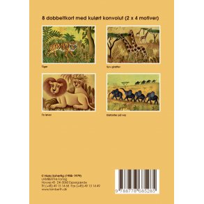 Gaveske med dobbeltkort