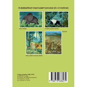 Gaveske med dobbeltkort