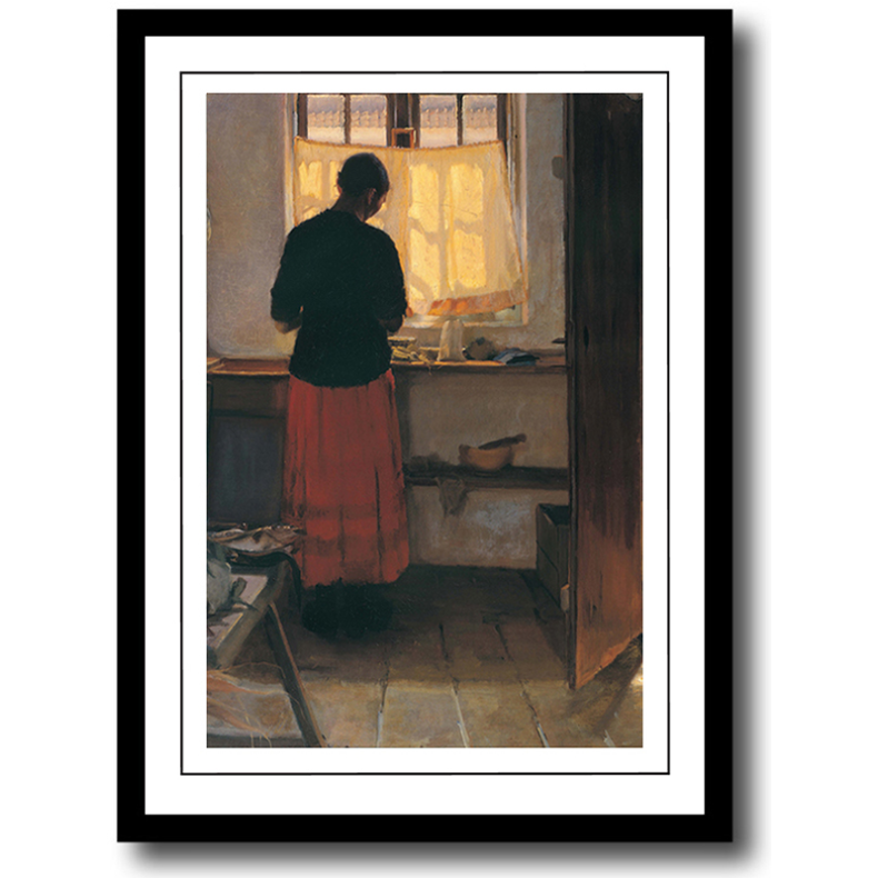 Skagen plakat 30x40cm i ramme