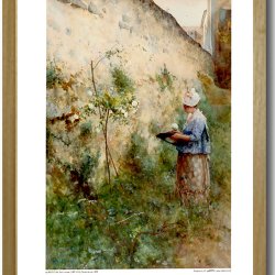 Carl Larsson plakat 30x40cm i ramme