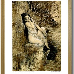 Carl Larsson plakat 30x40cm i ramme