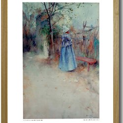 Carl Larsson plakat 30x40cm i ramme