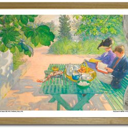 Carl Larsson plakat 30x40cm i ramme