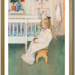 Carl Larsson plakat 30x40cm i ramme
