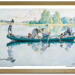Carl Larsson plakat 30x40cm i ramme