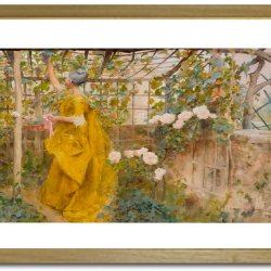 Carl Larsson plakat 30x40cm i ramme