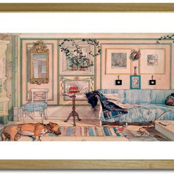 Carl Larsson plakat 30x40cm i ramme