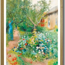 Carl Larsson plakat 30x40cm i ramme