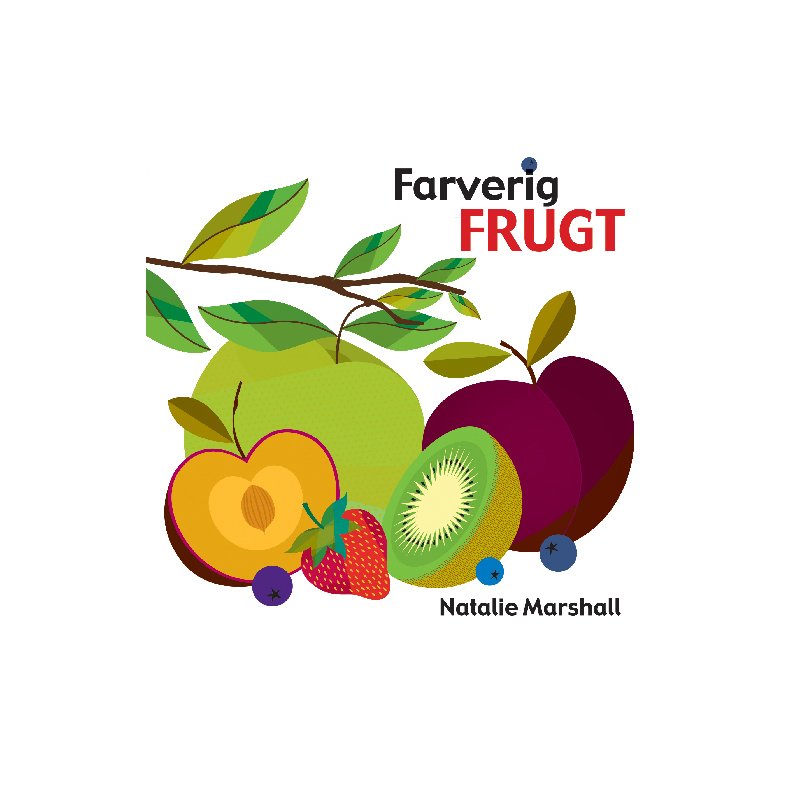 Farverig frugt