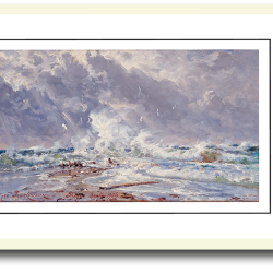Skagen plakat 30x40cm i ramme