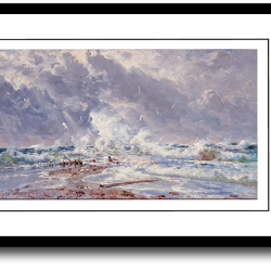 Skagen plakat 30x40cm i ramme