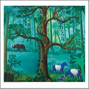 Scherfig plakat 100x100 cm.