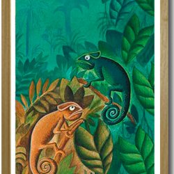 Scherfig plakat 30x40cm i ramme