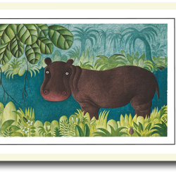 Scherfig plakat 30x40cm i ramme