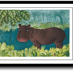 Scherfig plakat 30x40cm i ramme