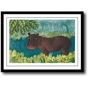 Scherfig plakat 30x40cm i ramme