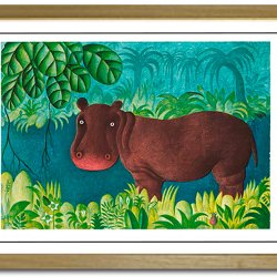 Scherfig plakat 60x80cm i ramme