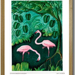 Scherfig plakat 30x40cm i ramme