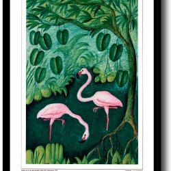 Scherfig plakat 30x40cm i ramme