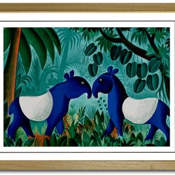 Scherfig plakat 30x40cm i ramme