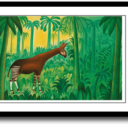 Scherfig plakat 30x40cm i ramme