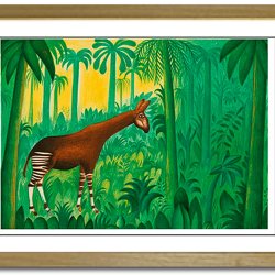 Scherfig plakat 30x40cm i ramme