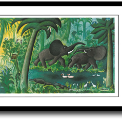 Scherfig plakat 30x40cm i ramme