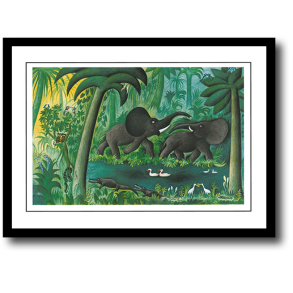 Scherfig plakat 30x40cm i ramme