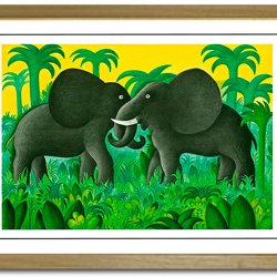 Scherfig plakat 60x80cm i ramme