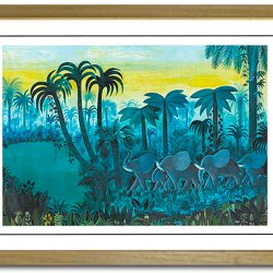 Scherfig plakat 30x40cm i ramme